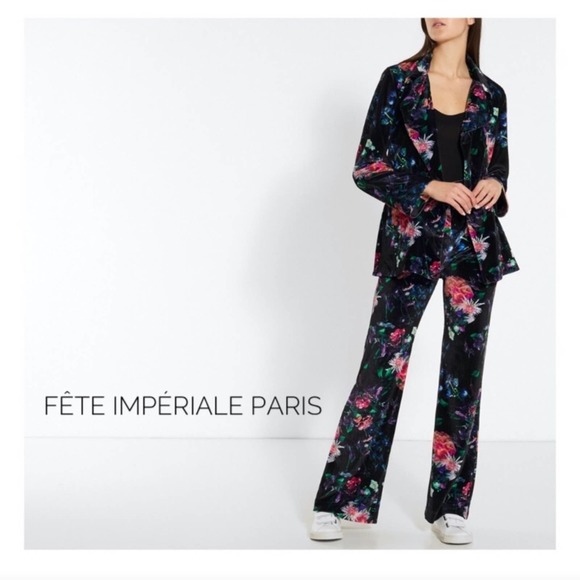 Fete Imperiale Paris Aretha Jacket Moody Pants Set - Picture 1 of 12